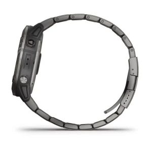 fēnix 6X PRO Solar - Titanium with Vented Titanium Bracelet