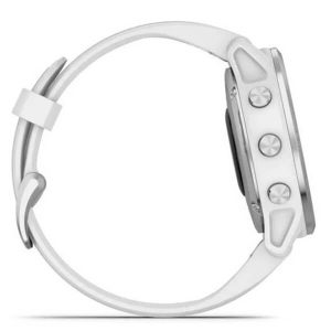fēnix 6S - Silver with White Band