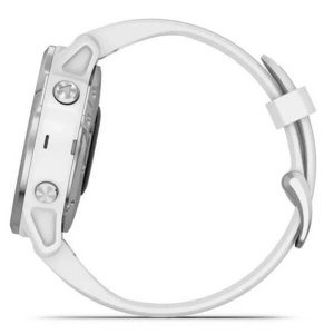 fēnix 6S - Silver with White Band
