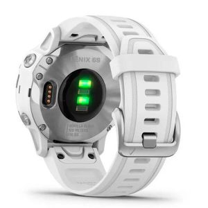 fēnix 6S - Silver with White Band