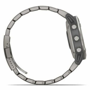fēnix 6 - Titanium with Vented Titanium Bracelet