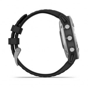fēnix 6 - Silver with Black Band