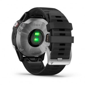 fēnix 6 - Silver with Black Band