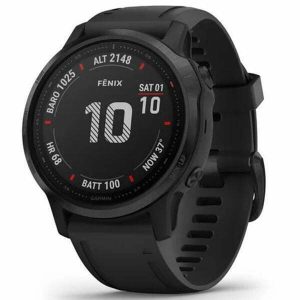 fēnix 6S - Black with Black Band