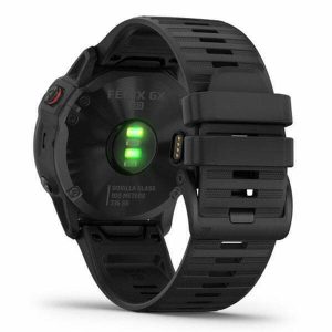 fēnix 6X - Black with Black Band