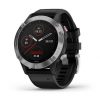 fēnix 6 - Silver with Black Band