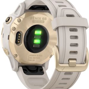 fenix 6S Pro Solar, Lt. Gold w/ Lt. Sand Band