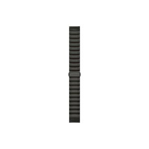 MARQ, QuickFit 22m, Hybrid Titanium/Silicone Bracelet – Carbon Gray DLC