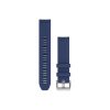 MARQ QuickFit 22m Navy Blue Silicone Strap