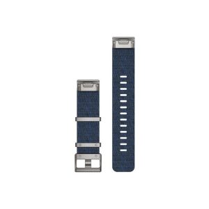 MARQ QuickFit 22m Jacquard Weave Nylon Strap Indigo