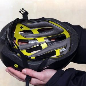 Шлем Giant Strive MIPS Illume матовый флуоресцентный желтый/черный