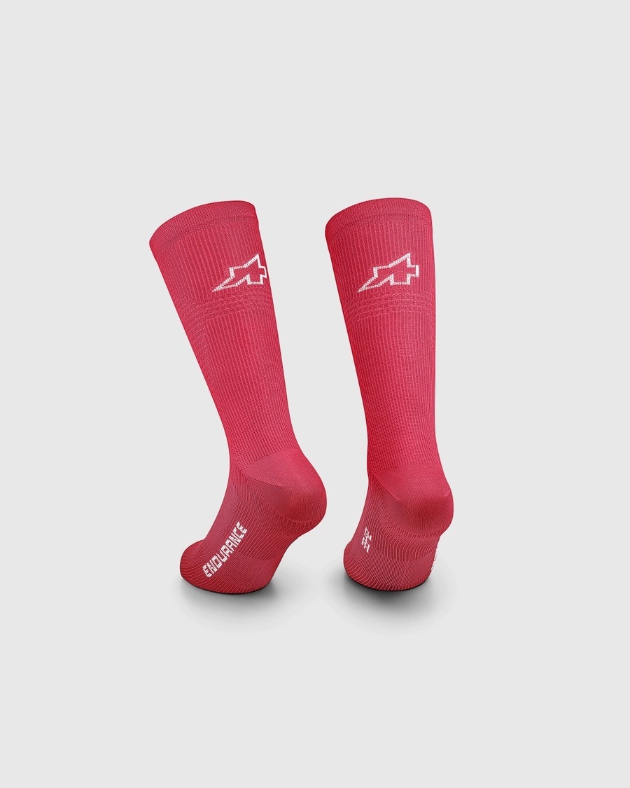 Шкарпетки ASSOS Endurance Socks S11 Deadly Berry - Зображення 2