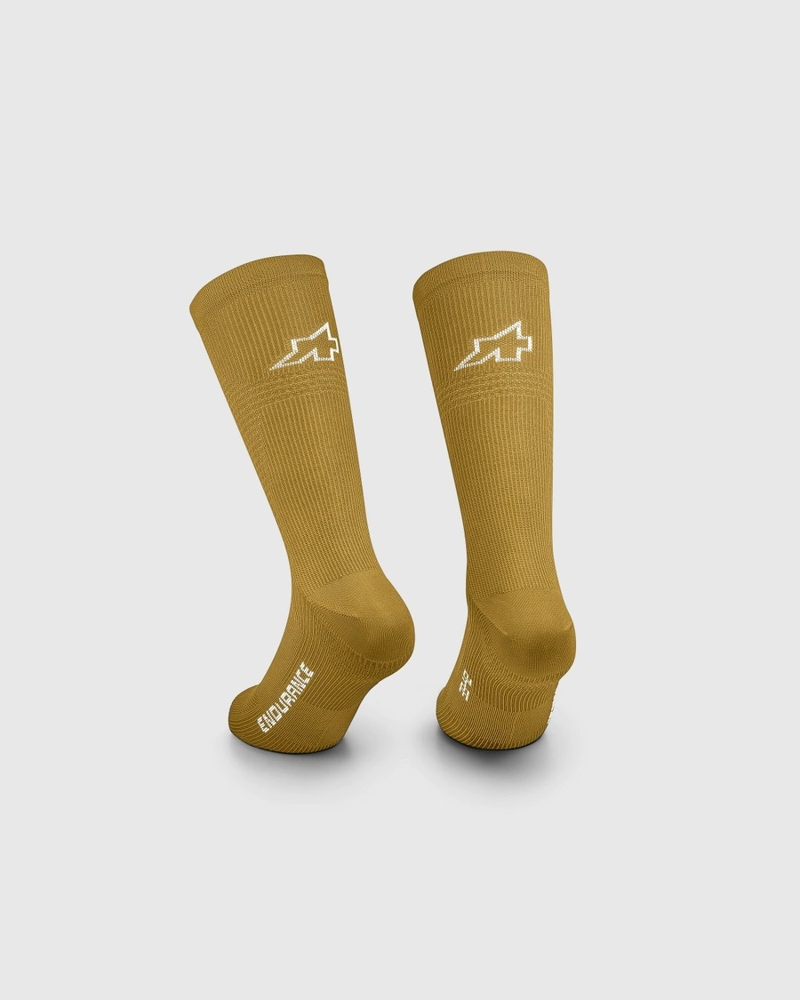 Шкарпетки ASSOS Endurance Socks S11 Golden Yellow - Зображення 2