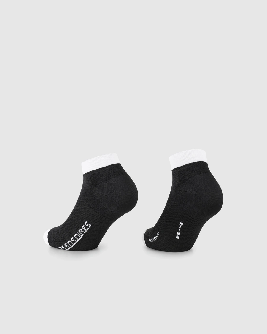 Шкарпетки ASSOS RS SUPERLEGER Socks low Black Series - Зображення 2