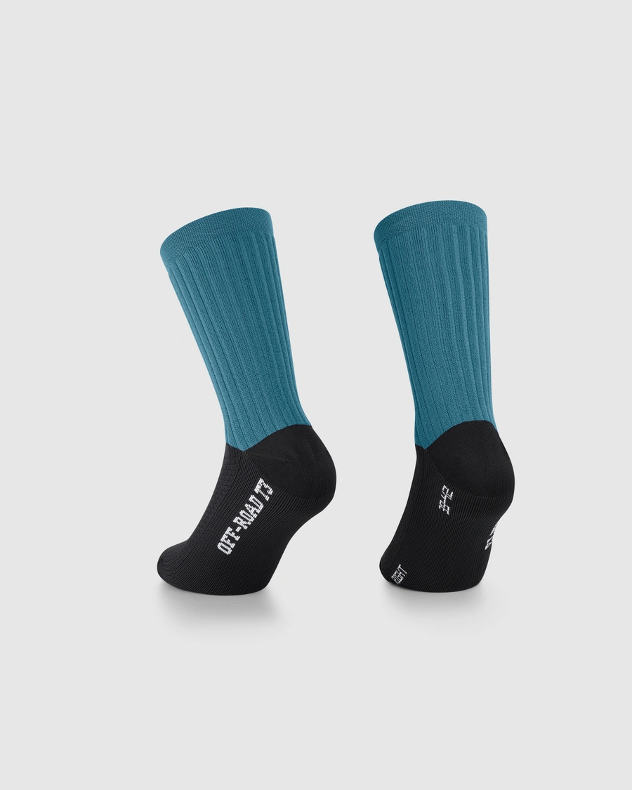Шкарпетки ASSOS Trail Socks T3 Pruxian Blue - Зображення 2