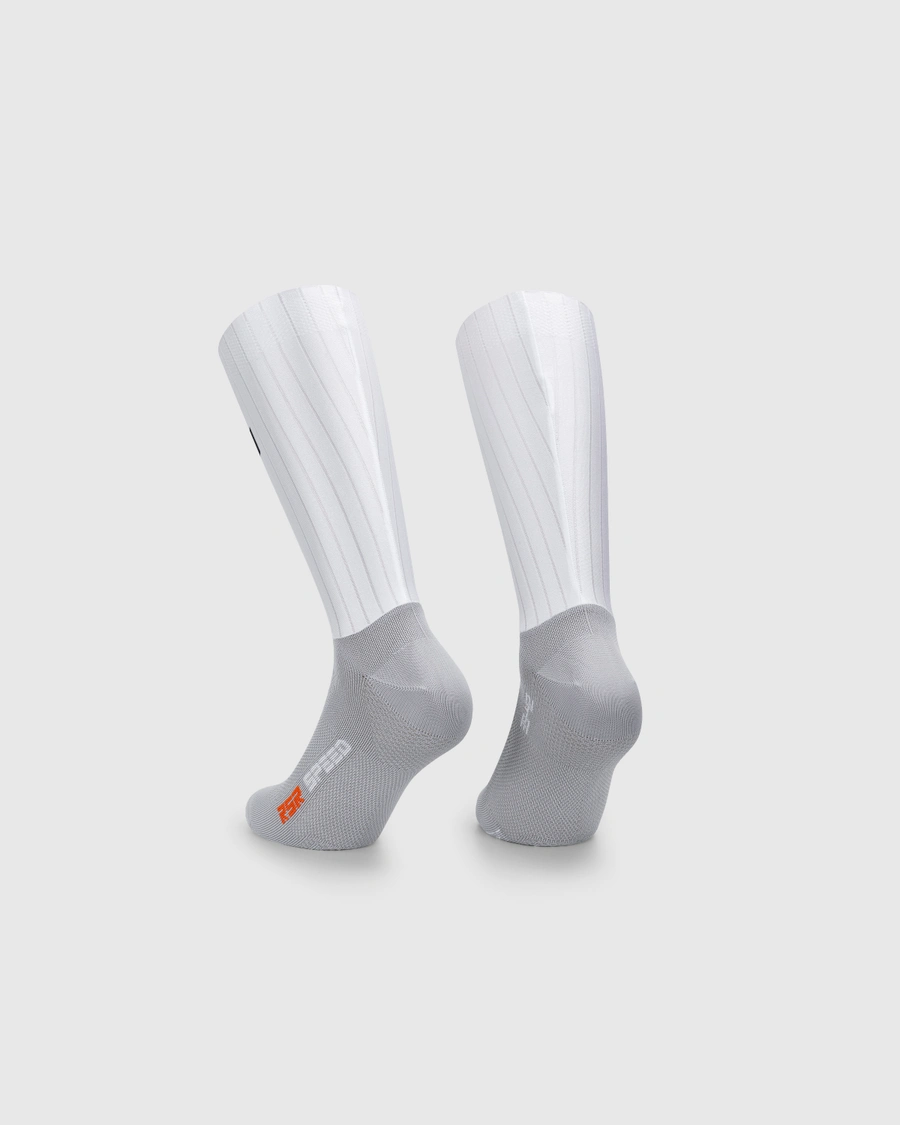 Шкарпетки ASSOS RSR Speed Socks S11 White Series - Зображення 2