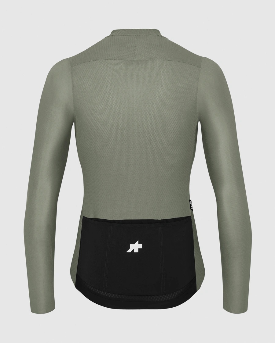 Веломайка ASSOS MILLE GT LS Jersey S11 EVO Edge Green - Зображення 2