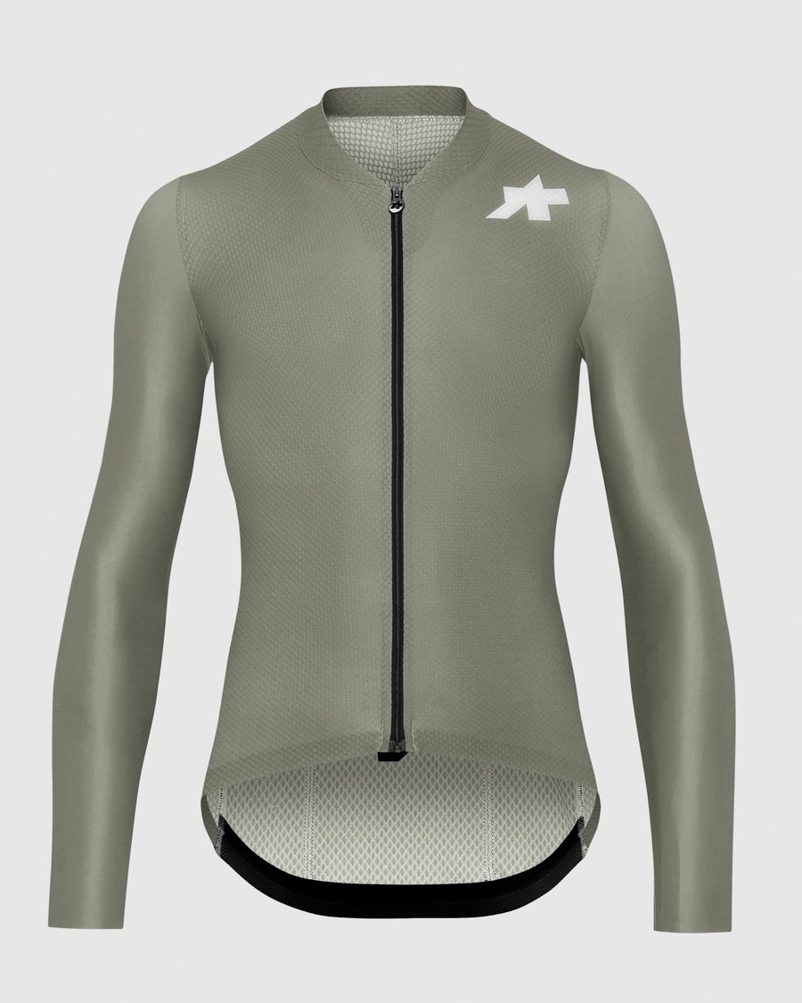 Веломайка ASSOS MILLE GT LS Jersey S11 EVO Edge Green