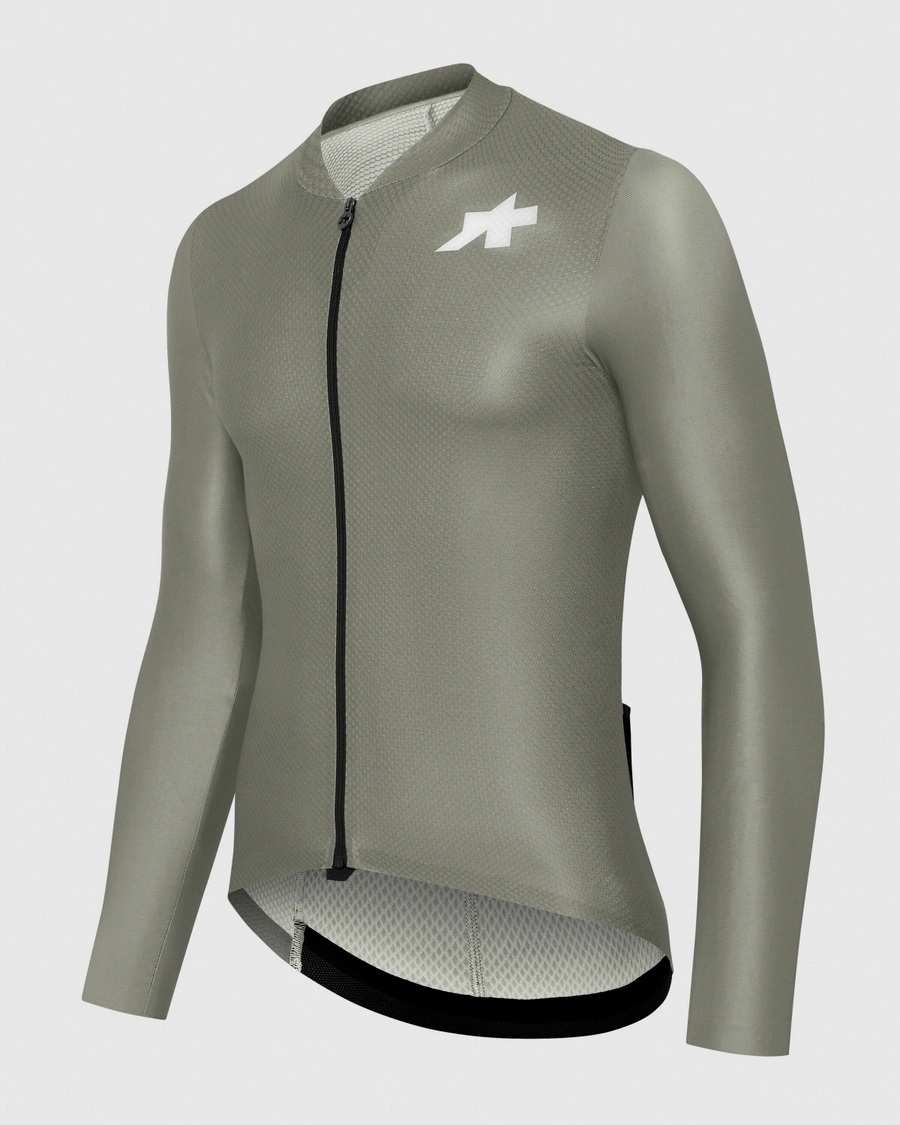 Веломайка ASSOS MILLE GT LS Jersey S11 EVO Edge Green - Зображення 3