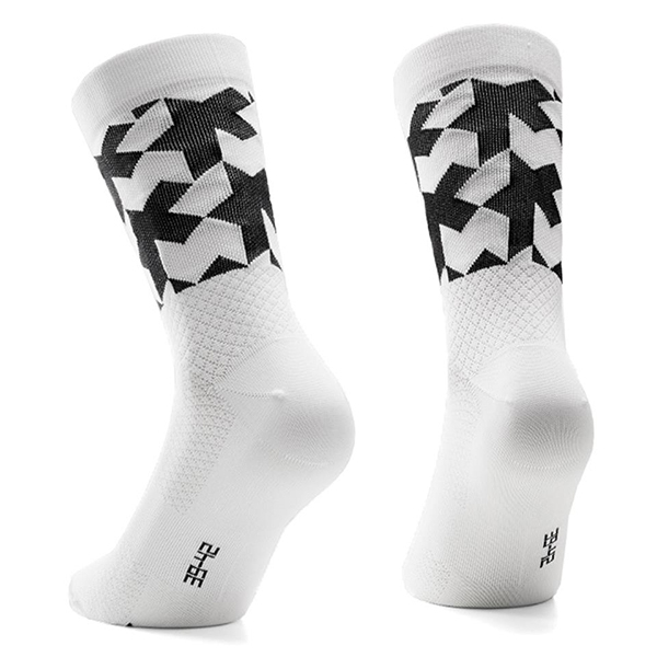 Шкарпетки ASSOS Monogram Socks Evo Holy White - Зображення 2