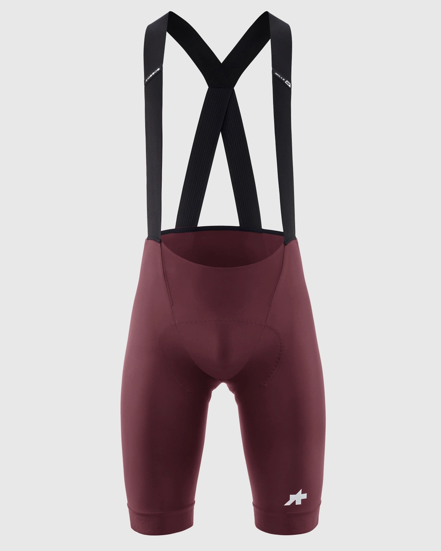 Велотруси ASSOS MILLE GT Bib Shorts S11 Burgundy Red
