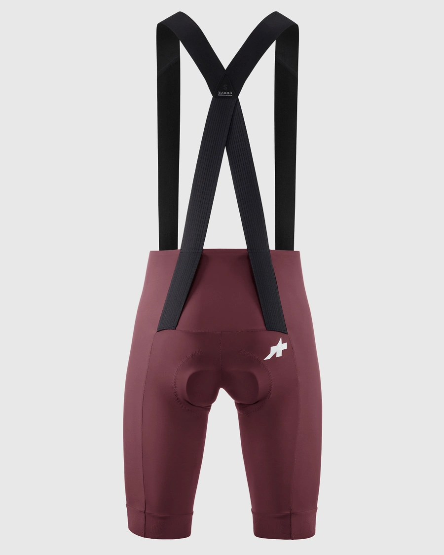 Велотруси ASSOS MILLE GT Bib Shorts S11 Burgundy Red - Зображення 2