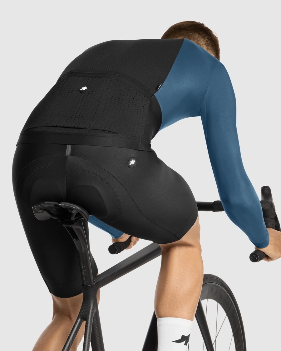 Веломайка ASSOS EQUIPE R Spring Fall Jersey S11 Petrol Blue - Зображення 4