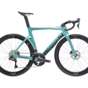 Велосипед BIANCHI Road Oltre Comp Ultegra Di2 12s Metallic Celeste/Black Full Glossy