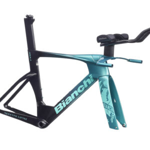 Рама BIANCHI Road TT AQUILA TT Disc Frame Metallic Celeste / Black UD Carbon (Full Glossy) M