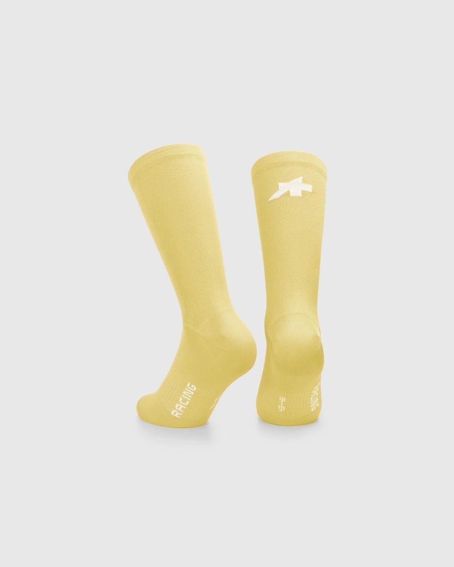 Шкарпетки ASSOS Racing Socks S11 Mystic Yellow - Зображення 2
