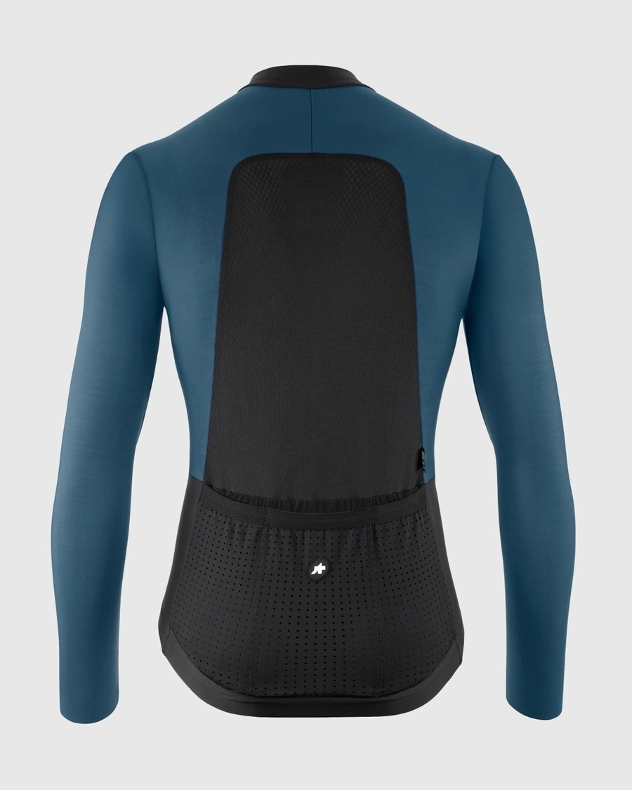 Веломайка ASSOS EQUIPE R Spring Fall Jersey S11 Petrol Blue - Зображення 2