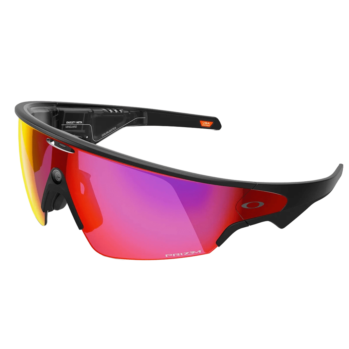 Спортивні смарт-окуляри Oakley Meta Vanguard Black Frame Prizm Road із вбудованою камерою