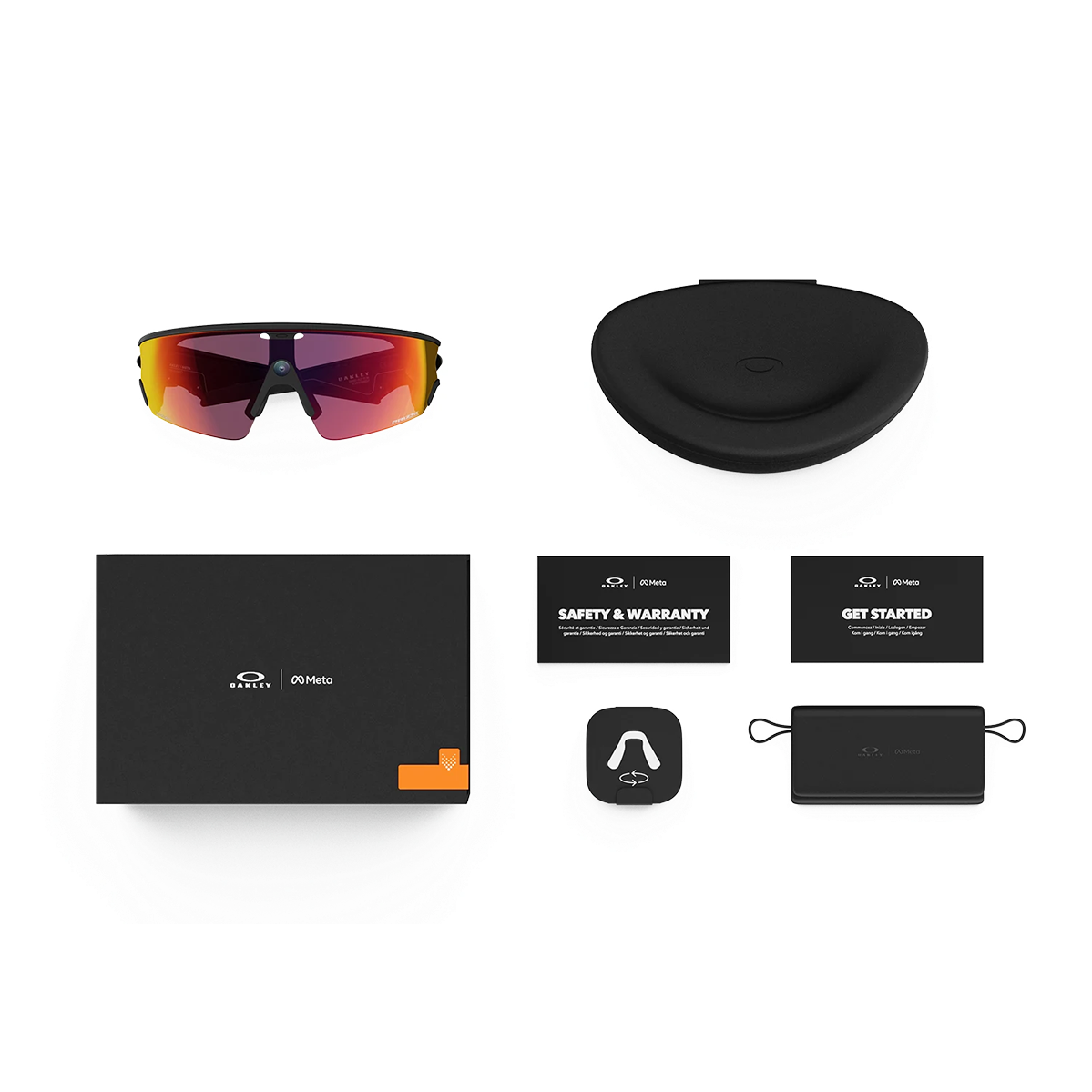 Смарт-окуляри Oakley Meta Vanguard Transitions Ember з фотохромними лінзами