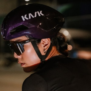 Аеродинамічний шолом KASK Road Nirvana Ultraviolet для шосейного велоспорту