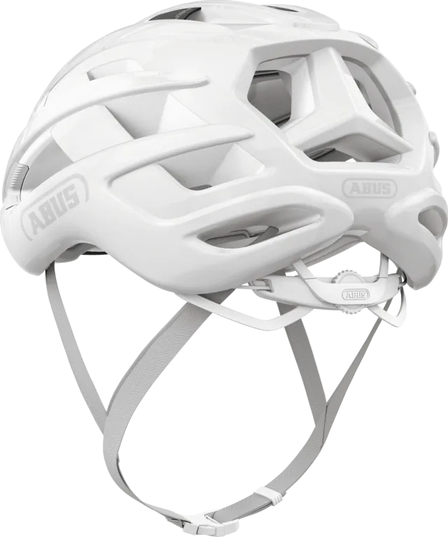 Професійний шосейний шолом ABUS Airbreaker 2.0 Pure White для велоспорту