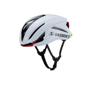 Аеродинамічний шолом Specialized S-Works Evade 4 White/Red для шосейного велоспорту