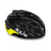 Шолом KASK Rapido Black/Yellow Fluo для шосейного велосипеда