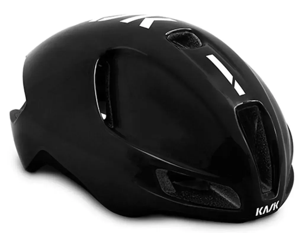 Шолом KASK Utopia Black/White для шосейних перегонів і тріатлону