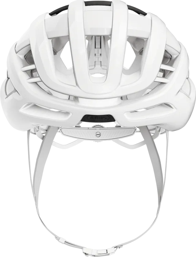 Професійний шосейний шолом ABUS Airbreaker 2.0 Pure White для велоспорту