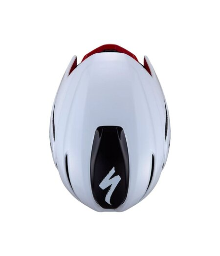 Шолом Specialized S-Works Evade 4 Road Helmet, White/Red - Зображення 5