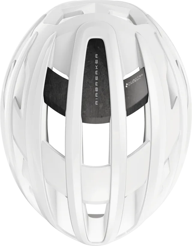 Професійний шосейний шолом ABUS Airbreaker 2.0 Pure White для велоспорту