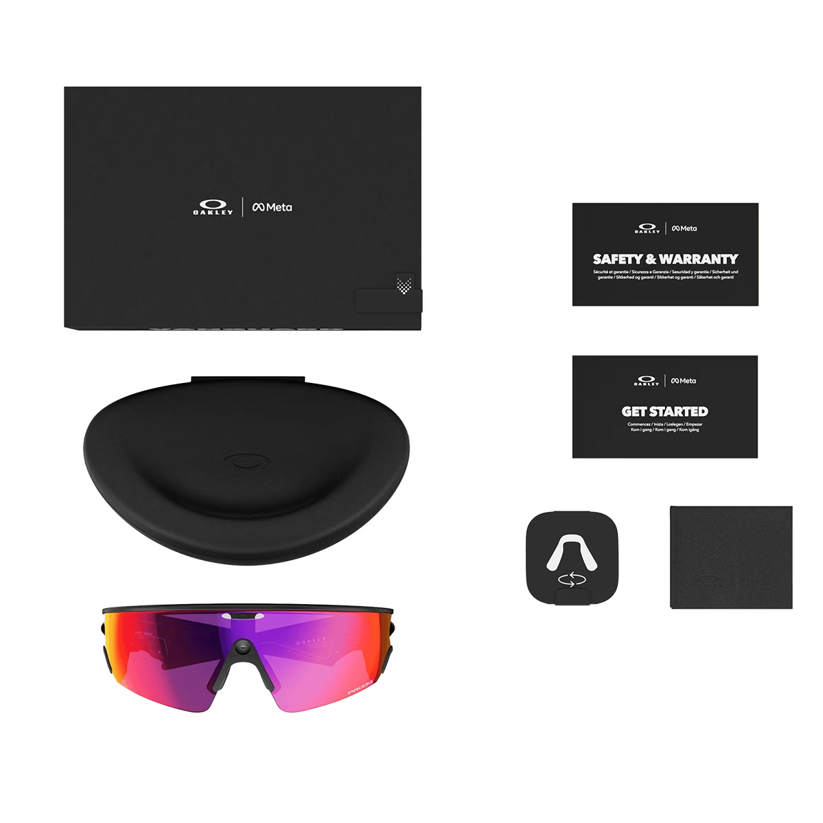 Смарт-окуляри Oakley Meta Vanguard Black Frame - Prizm Road Lenses - Зображення 7