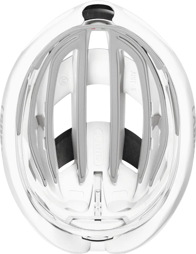 Професійний шосейний шолом ABUS Airbreaker 2.0 Pure White для велоспорту