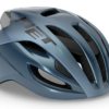 Шолом MET Rivale Mips CE Navy Silver Glossy для шосейного велоспорту