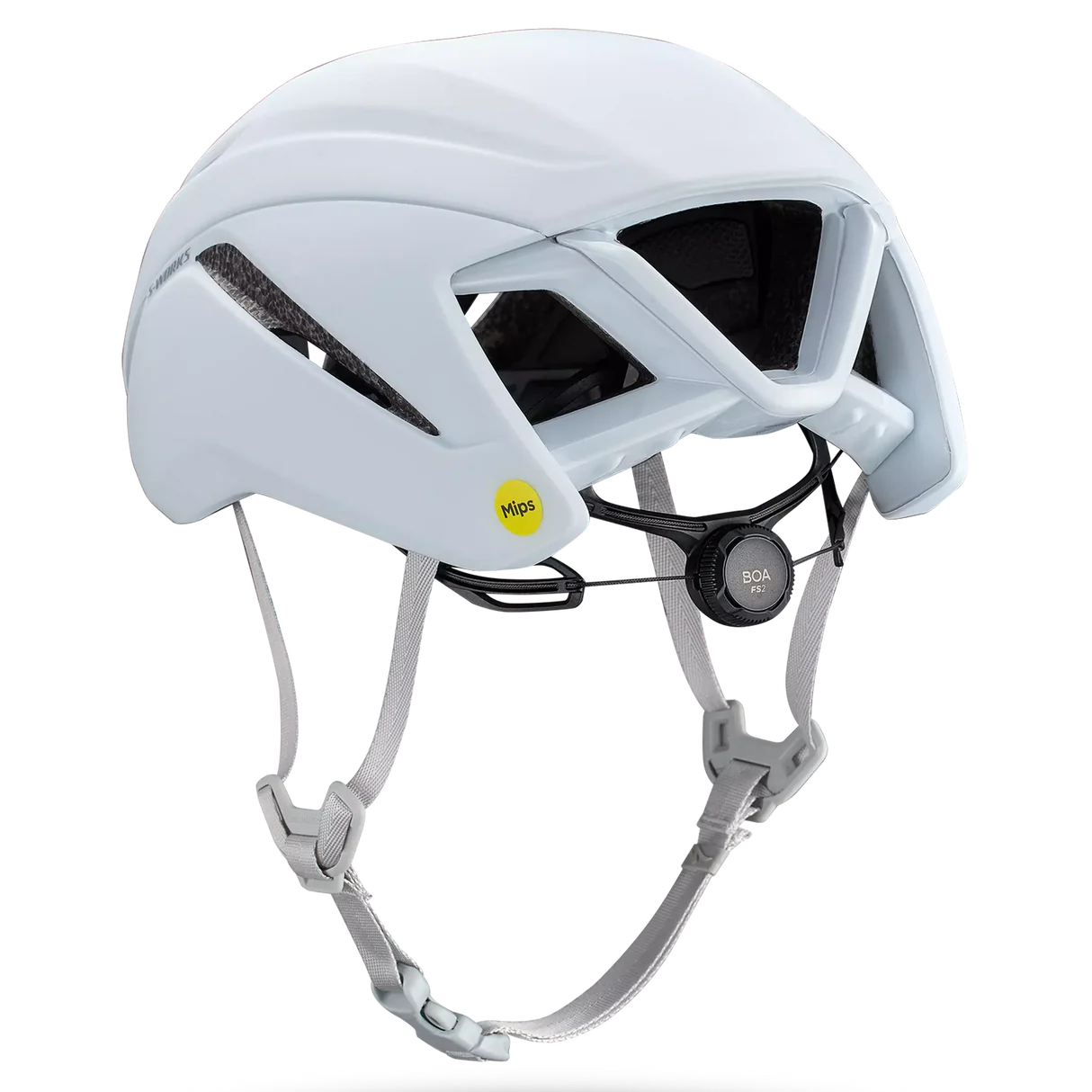 Аеродинамічний велосипедний шолом Specialized S-Works Evade 4 у кольорі Matte White