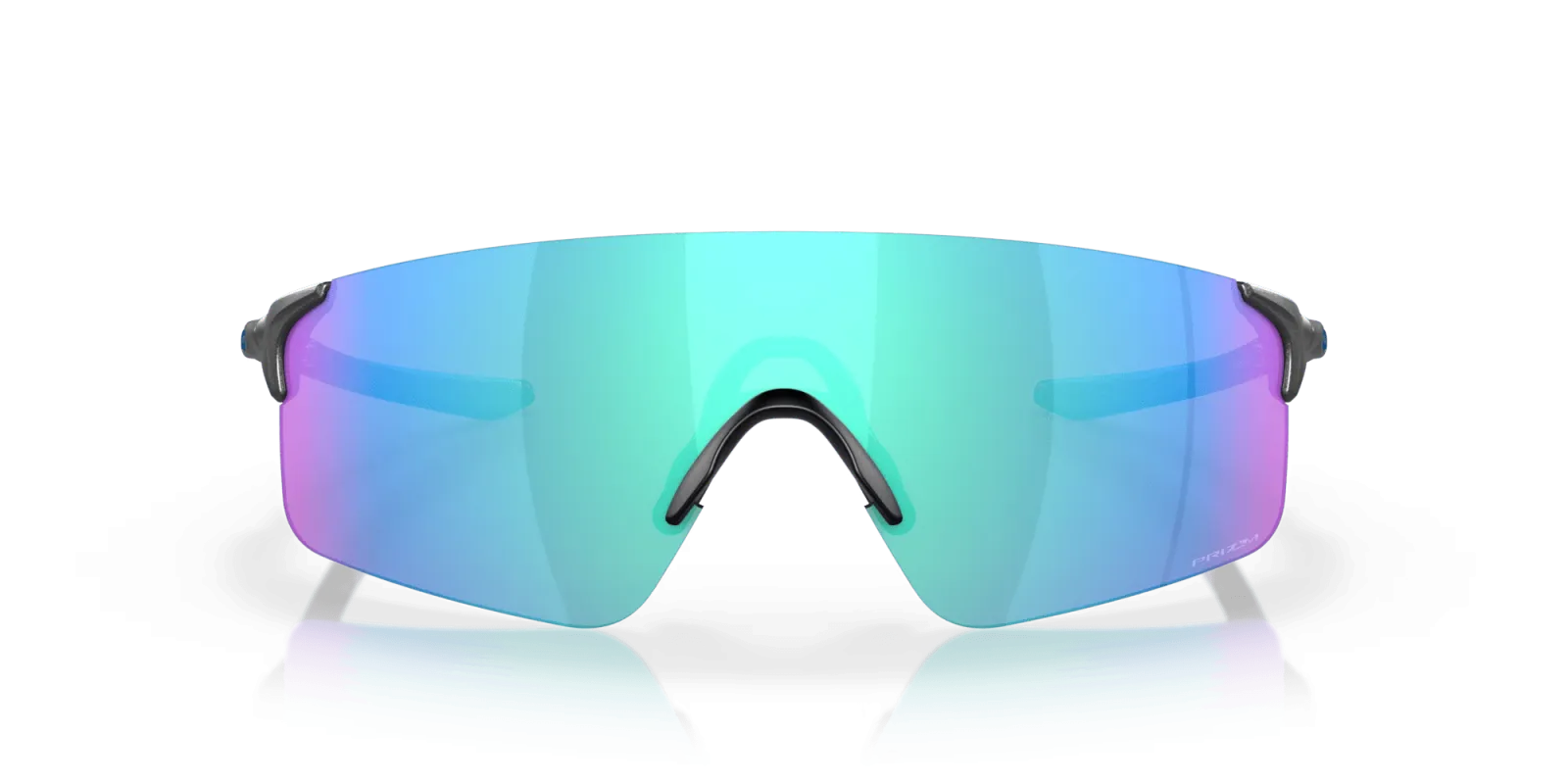 Спортивні окуляри Oakley EVZero Blades Steel з синьою лінзою Prizm Sapphire