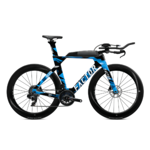 Велосипед FACTOR Triathlon Slick Sram Force PM 170/Bi 45CD Nebula Blue