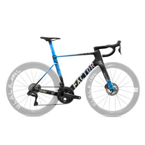 Велосипед FACTOR Road Ostro Vam 2.0 Ultegra 172.5/Bar 40x80/ (w/o wheels) Icon Blue