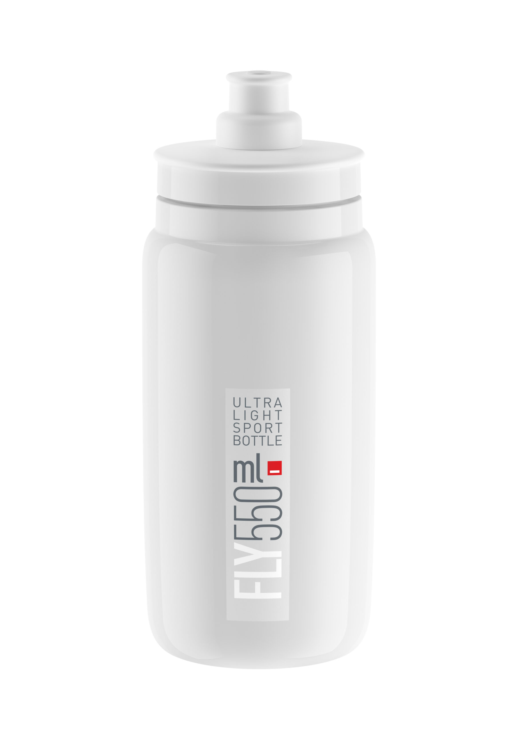 Фляга ELITE FLY білий з сірим лого 550 мл
