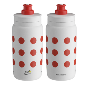 Фляга ELITE FLY Tour de France 2025 "горохова" 550 мл